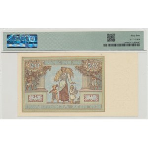 II RP, 20 złotych 1931 DK - PMG 64