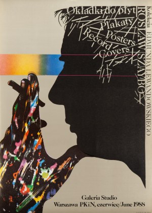 disegnato da Roslaw SZAYBO (1933-2019), Roslaw Szaybo. Copertine di dischi, manifesti, 1988