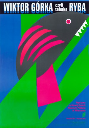 designed by Wiktor GÓRKA (1922-2004), computer study: Andrzej STROKA, Wiktor Górka, czyli taaaka ryba, 2001