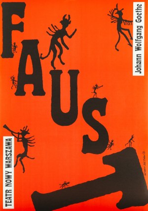 dizajn Roman CIEŚLEWICZ (1930-1996), Faust, 1988