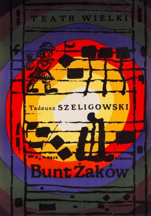 Jan MŁODOŻENIEC (1929-2000), Revolt of the Zaks, 1967