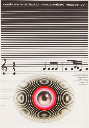 Bronislaw ZELEK (1935-2018), Exhibition of Austrian music publications, 1969