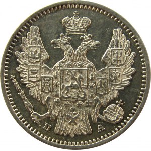 Rosja, Mikołaj I, 5 kopiejek 1849 PA, Petersburg
