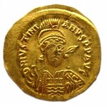 Cesarstwo Wschodnie, solidus Justynian I (527-565), piękny!