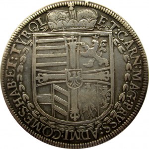 Austria, arcyksiąże Maksymilian, talar, 1614, Hall