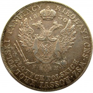 Mikołaj I, 5 złotych 1830 F.H., Warszawa, ładne