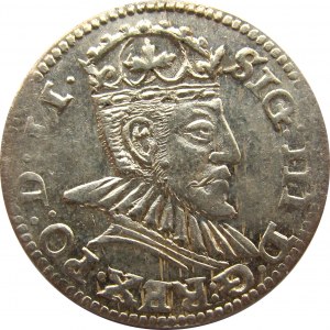 Zygmunt III Waza, trojak 1590, Ryga