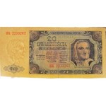 Polska, RP, 20 złotych 1948, seria HK