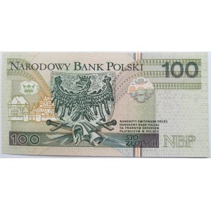 Polska, III RP,100 złotych 1994, seria AA 000...., UNC