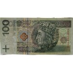 Polska, III RP,100 złotych 1994, seria AA 000...., UNC