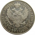 Mikołaj I, 5 złotych 1832 K.G., Warszawa, ładne