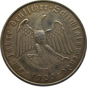 Niemcy, medal Adolf Hitler, objęcie władzy w 1933 w Niemczech