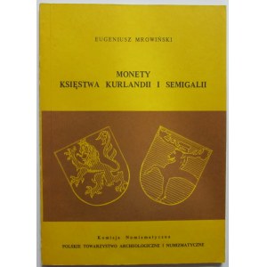 Eugeniusz Mrowiński, Monety Księstwa Kurlandii i Semigalii, Warszawa 1989