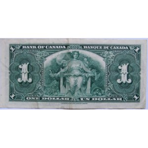 Kanada, Jerzy VI, 1 dolar 1937, seria NM