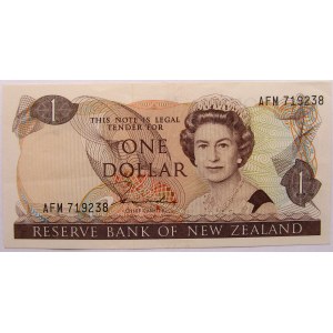 Nowa Zelandia, 1 dolar 1981-1985, stan II