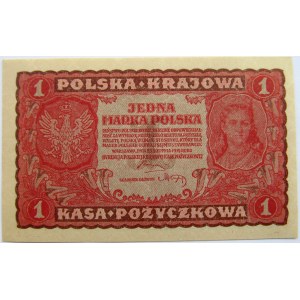 Polska, II RP, 1 marka 1919, UNC