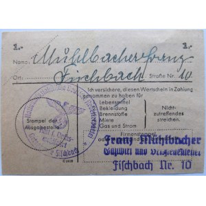 Niemcy, Pomoc zimowa dla narodu niemieckiego, 1 marka 1943/44