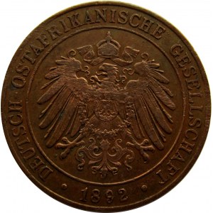 Niemiecka Afryka Wschodnia, 1 pesa 1892, Berlin