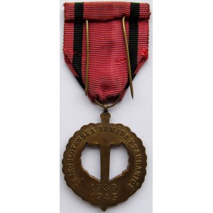 Czechosłowacja, pamiątkowy medal armii czechosłowackiej za granicą