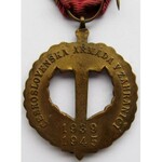 Czechosłowacja, pamiątkowy medal armii czechosłowackiej za granicą