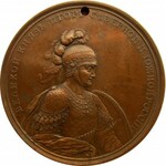 Rosja, medal, Kniaź Igor Rurykowicz zawiera pokój w 915 roku po najeździe Pieczyngów