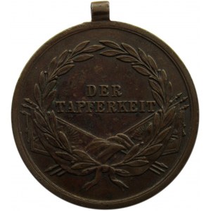 Austrio-Węgry, Franciszek Józef I, medal za odwagę, brąz