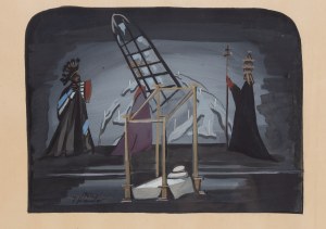 Tadeusz Kantor (1915 Wielopole Skrzyńskie - 1990 Kraków), Set design for 