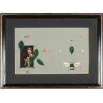 Kazimierz Mikulski (1918 Krakow - 1998 Krakow), Composition with an insect II