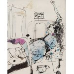 Henryk Cześnik (b. 1951, Sopot), Model delivery room in complex hospital no. 3, 1989