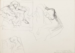 Barbara Falender (b. 1947, Wroclaw), Sketches for the sculpture 