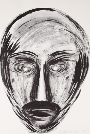 Magdalena Abakanowicz (1930 Falenty près de Varsovie - 2017 Varsovie), Visage, 2006