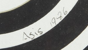 Antonio Asis (1932 Argentine - 2019 ), Sans titre, 1986