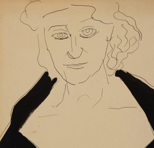 Marian Bogusz (1920 Pleszew - 1980 Warsaw), Portrait of a Woman