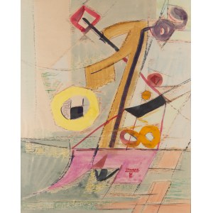 Boguslaw Szwacz (1912 Lezajsk - 2009 Warsaw), Composition, 1956
