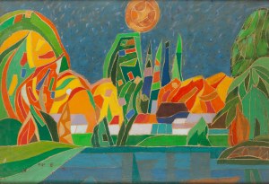 Kazimierz Ostrowski (1917 Berlin - 1999 Gdynia), Landscape