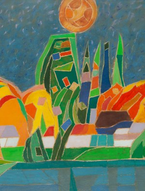 Kazimierz Ostrowski (1917 Berlin - 1999 Gdynia), Landscape