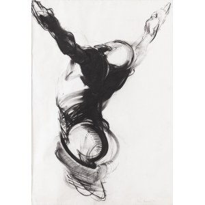 Andrzej Biernacki (b. 1958), Study for Crucifixion, 1984