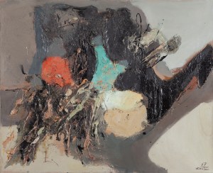 Tadeusz Kantor (1915 Wielopole Skrzyńskie - 1990 Kraków), Informel, 1963