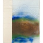 Maria Stangret-Kantor (1929 - 2020 ), A page from a geography notebook, 1983