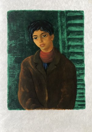 Moses Kisling ( 1891-1953 ), z portfolia Cikánský epos