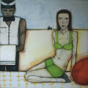 Viola Glowacka ( 1985), Lady on the Beach II, 2011