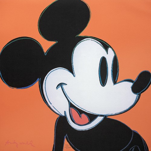 Andy Warhol, Mickey Mouse