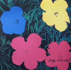 Andy Warhol, Květiny