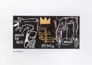Jean-Michel Basquiat, Zadná časť krku
