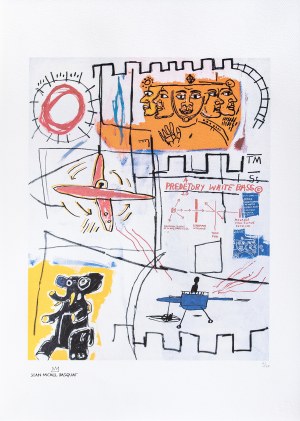 Jean-Michel Basquiat, Particelle alfa