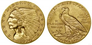 Spojené štáty americké (USA), 2 1/2 dolára, 1926, Philadelphia