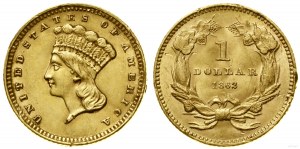 États-Unis d'Amérique (USA), 1 dollar, 1862, Philadelphie