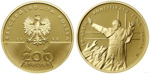 Polonia, 200 zloty, 1998, Varsavia