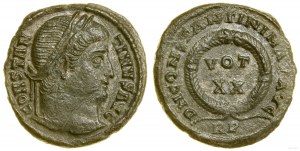 Cesarstwo Rzymskie, follis, 329, Rzym