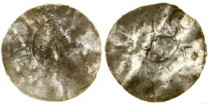Slavi, imitazione del denario bavarese, primo quarto dell'XI secolo.